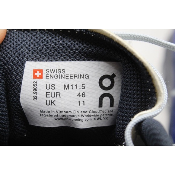 On Cloudventure Men's Size 11.5 Twilight/Midnight Trail Running Hiking Sneakers - Picture 6 of 10